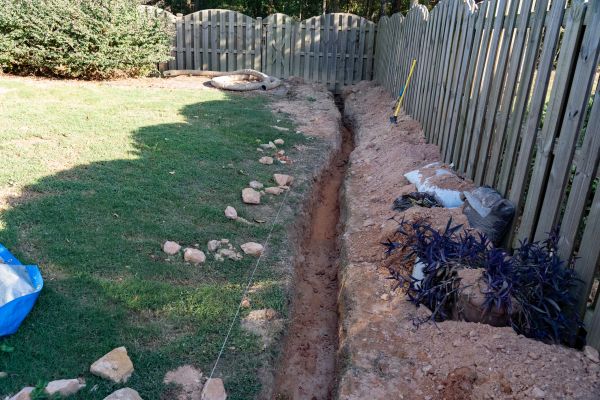 Trench Drain Installation in Zionsville