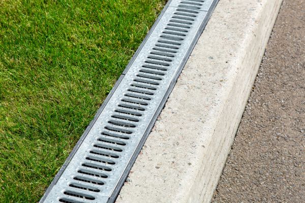 Courtyard Drain Installation in Zionsville