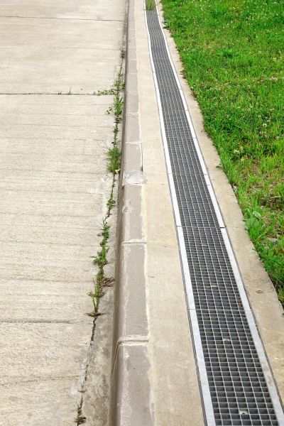 Concrete Drain Installation in Zionsville